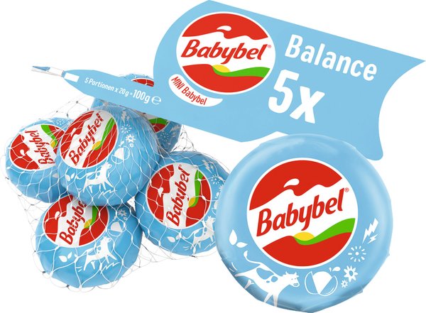 Babybel Mini light 5x20g