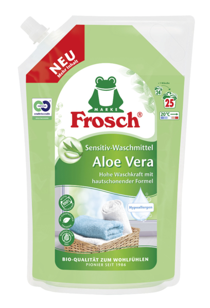 Frosch Sensitiv-Waschmittel Aloe Vera 1,5l
