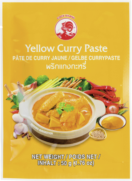 Cook Brand Yellow Curry Paste 50g