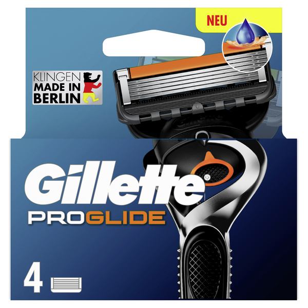 Gillette PROGLIDE Klingen 4 Stück