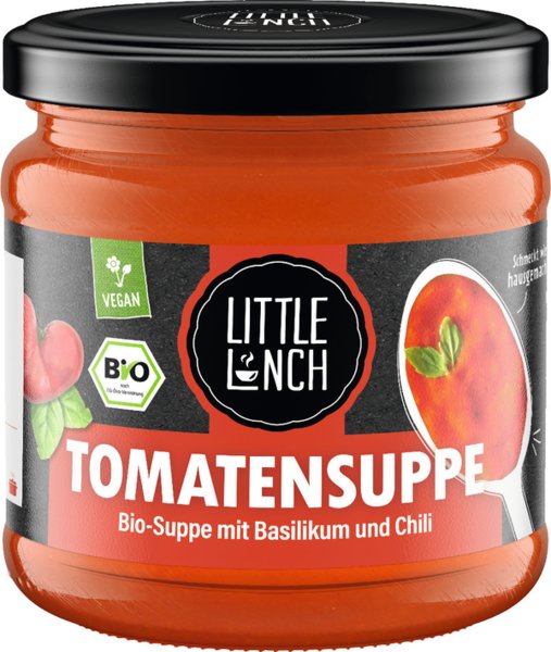 Little Lunch Bio Tomatensuppe mit Chili und Basilikum 350ml