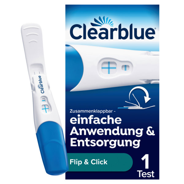 Clearblue Schwangerschaftstest Flip & Click 1 Stück