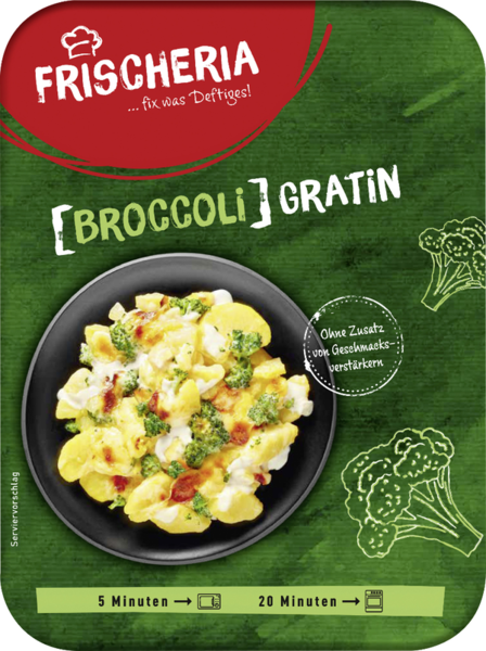 Frischeria Broccoli Gratin 400g