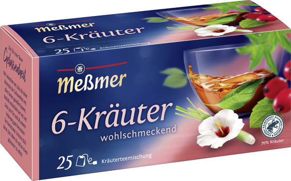Meßmer 6-Kräuter 25 Beutel