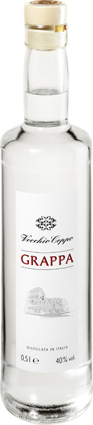 Vecchio Ceppo Grappa Bianca 40% vol. 0,5l