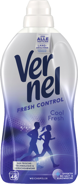 Vernel Weichspüler Fresh Control Cool Fresh 46 Waschladungen 1,012l