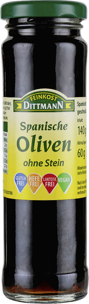 Dittmann Spanische Oliven ohne Stein 140g