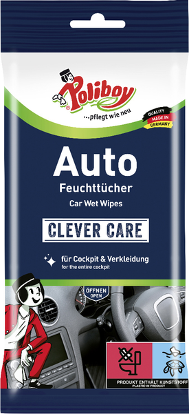 Poliboy Auto Feuchttücher 20 Stück