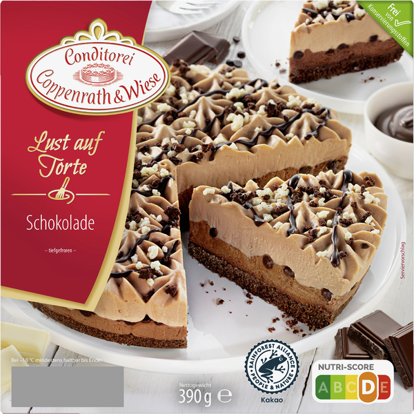 Conditorei Coppenrath & Wiese Lust auf Torte Schokolade 390g