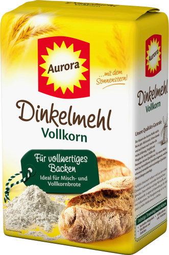 Aurora Dinkelmehl Vollkorn 1kg