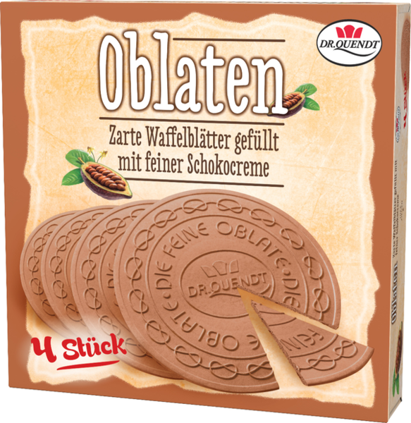 Dr.Quendt Oblaten Schokocreme 150g