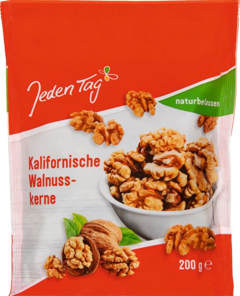 Jeden Tag Kalifornische Walnusskerne 200g